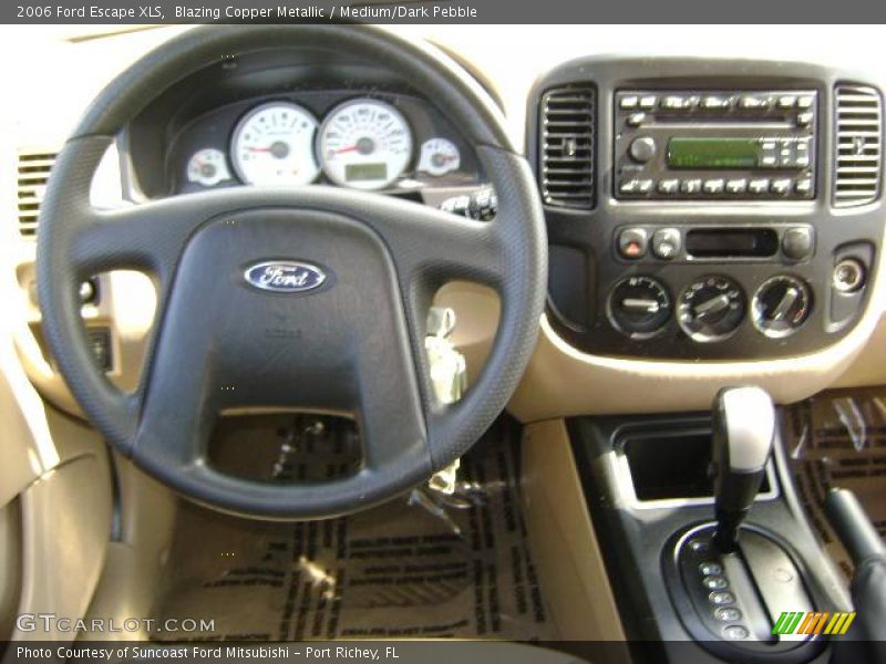 Blazing Copper Metallic / Medium/Dark Pebble 2006 Ford Escape XLS