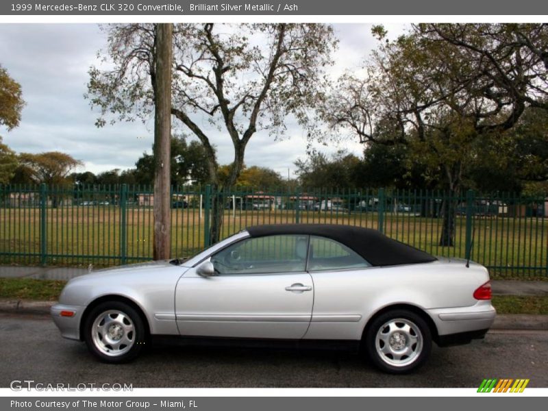  1999 CLK 320 Convertible Brilliant Silver Metallic