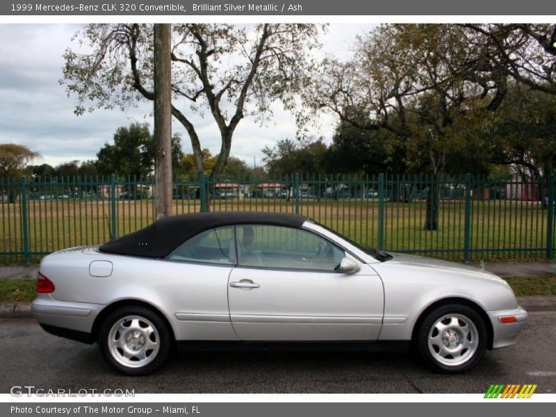  1999 CLK 320 Convertible Brilliant Silver Metallic