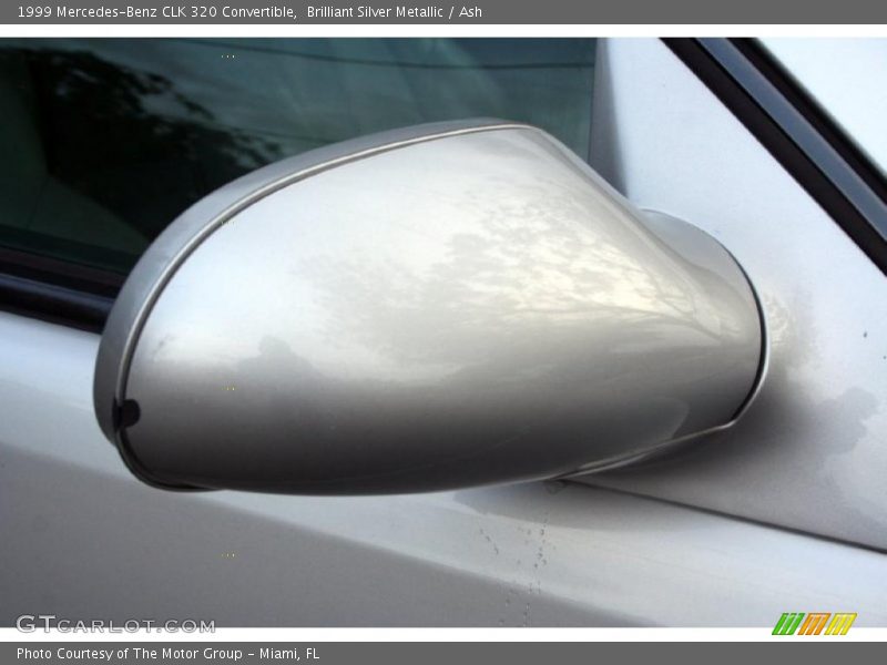 Brilliant Silver Metallic / Ash 1999 Mercedes-Benz CLK 320 Convertible