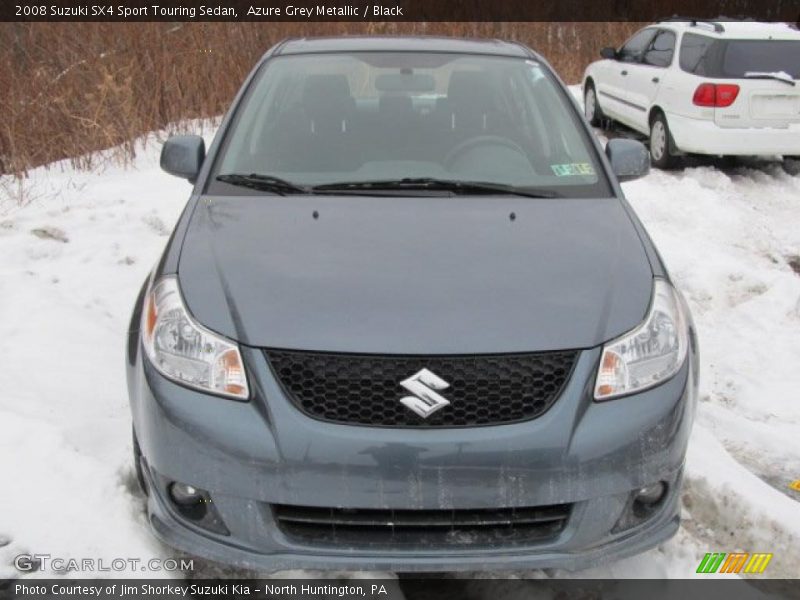 Azure Grey Metallic / Black 2008 Suzuki SX4 Sport Touring Sedan