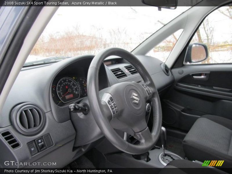  2008 SX4 Sport Touring Sedan Black Interior