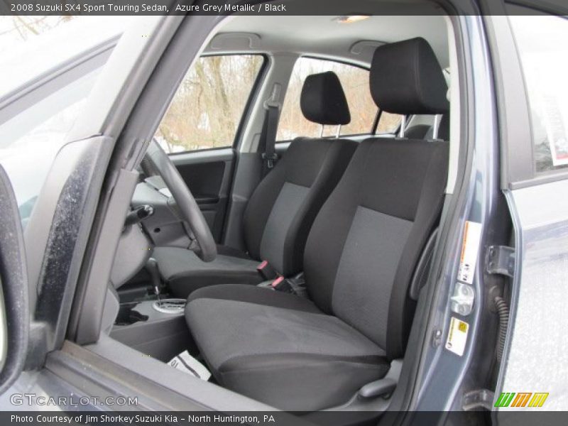 Azure Grey Metallic / Black 2008 Suzuki SX4 Sport Touring Sedan
