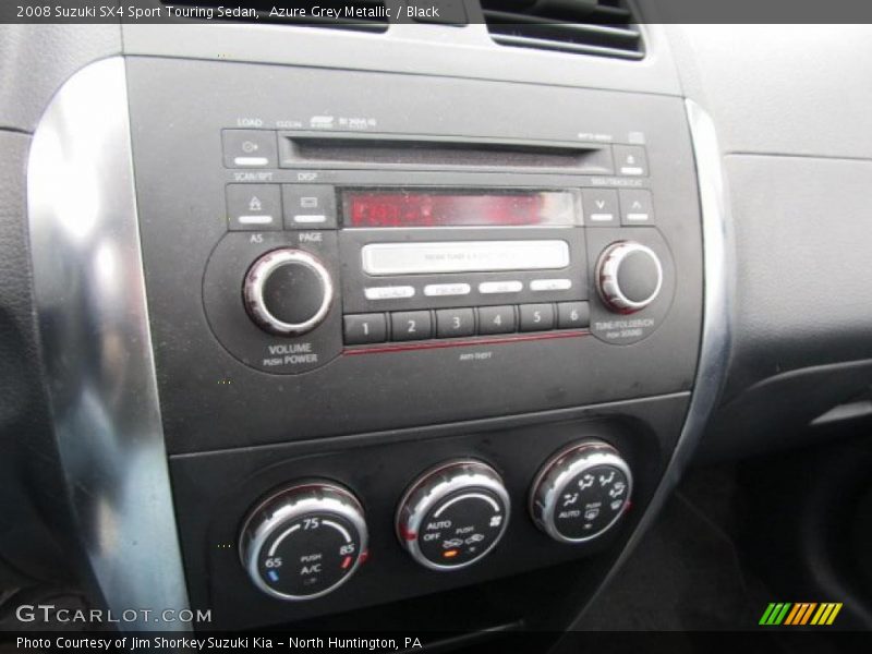 Azure Grey Metallic / Black 2008 Suzuki SX4 Sport Touring Sedan