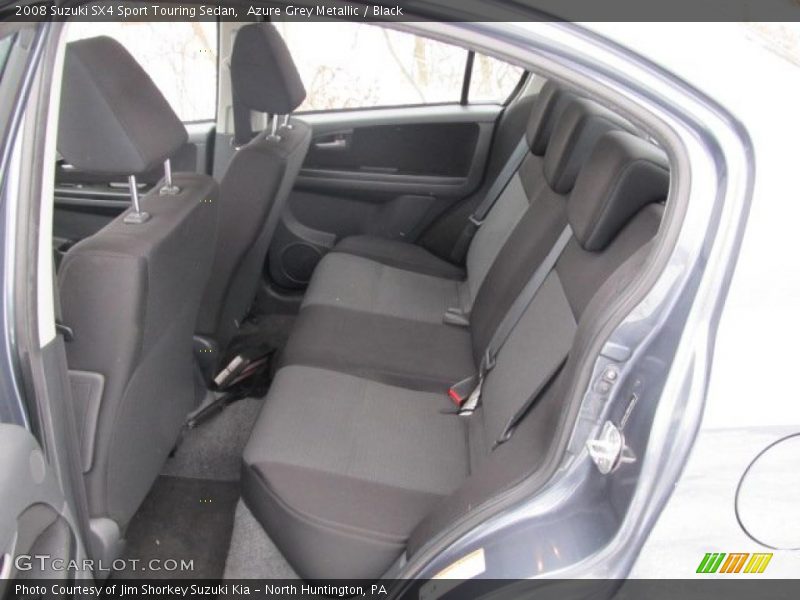 Azure Grey Metallic / Black 2008 Suzuki SX4 Sport Touring Sedan