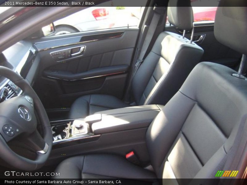 Black / Black 2011 Mercedes-Benz E 350 Sedan
