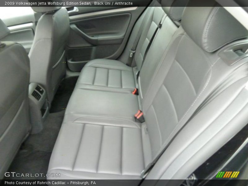 Black Uni / Anthracite 2009 Volkswagen Jetta Wolfsburg Edition Sedan