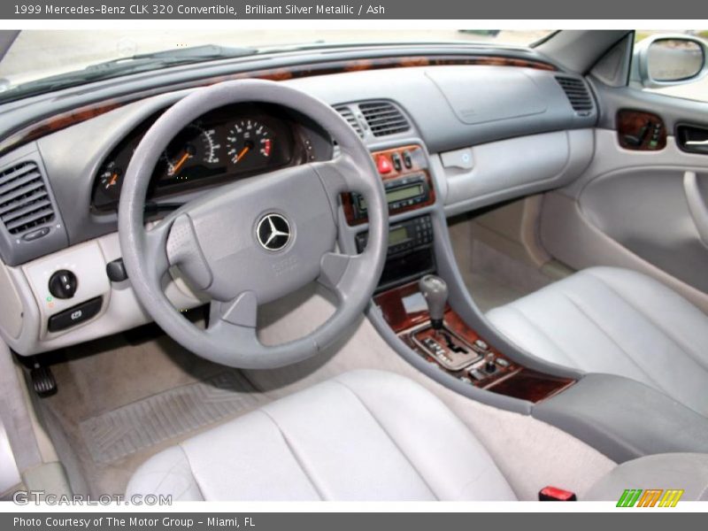  1999 CLK 320 Convertible Ash Interior