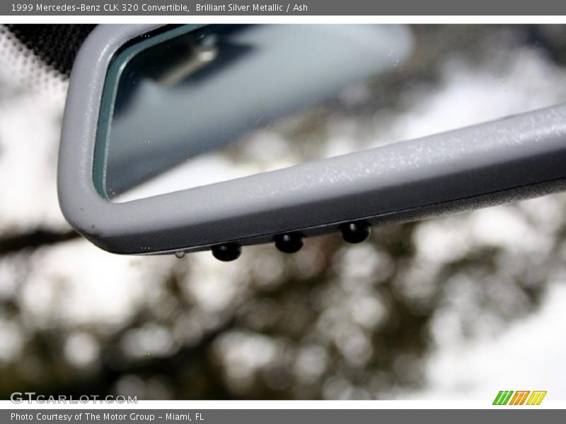 Brilliant Silver Metallic / Ash 1999 Mercedes-Benz CLK 320 Convertible