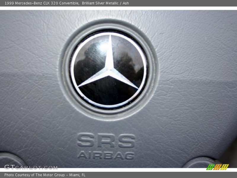 Brilliant Silver Metallic / Ash 1999 Mercedes-Benz CLK 320 Convertible