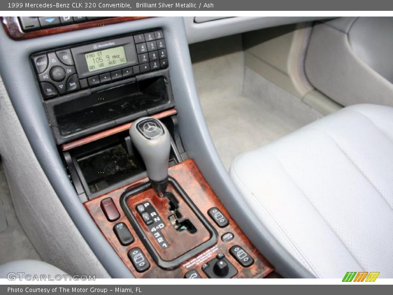 Controls of 1999 CLK 320 Convertible