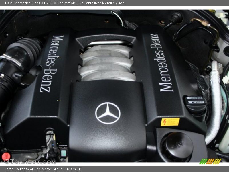  1999 CLK 320 Convertible Engine - 3.2 Liter SOHC 18-Valve V6