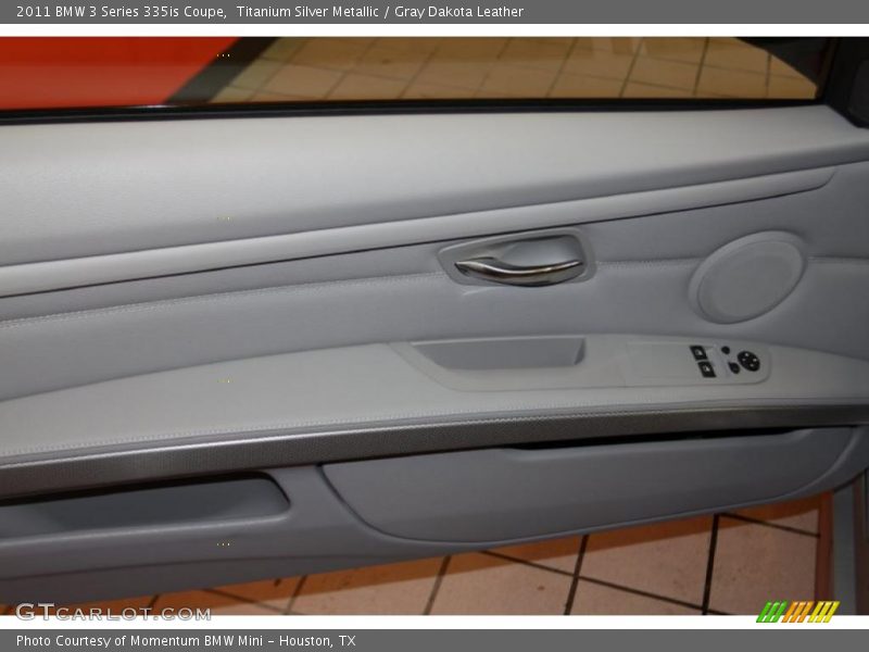 Titanium Silver Metallic / Gray Dakota Leather 2011 BMW 3 Series 335is Coupe