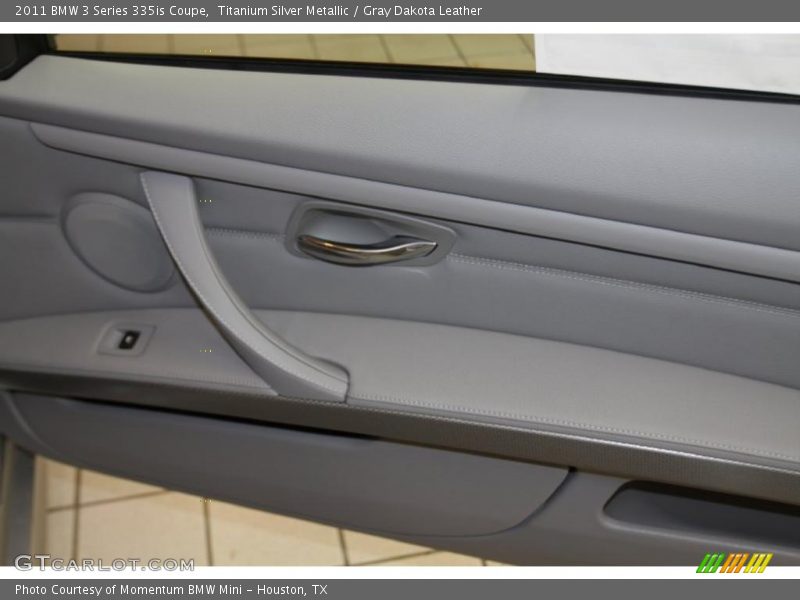 Titanium Silver Metallic / Gray Dakota Leather 2011 BMW 3 Series 335is Coupe