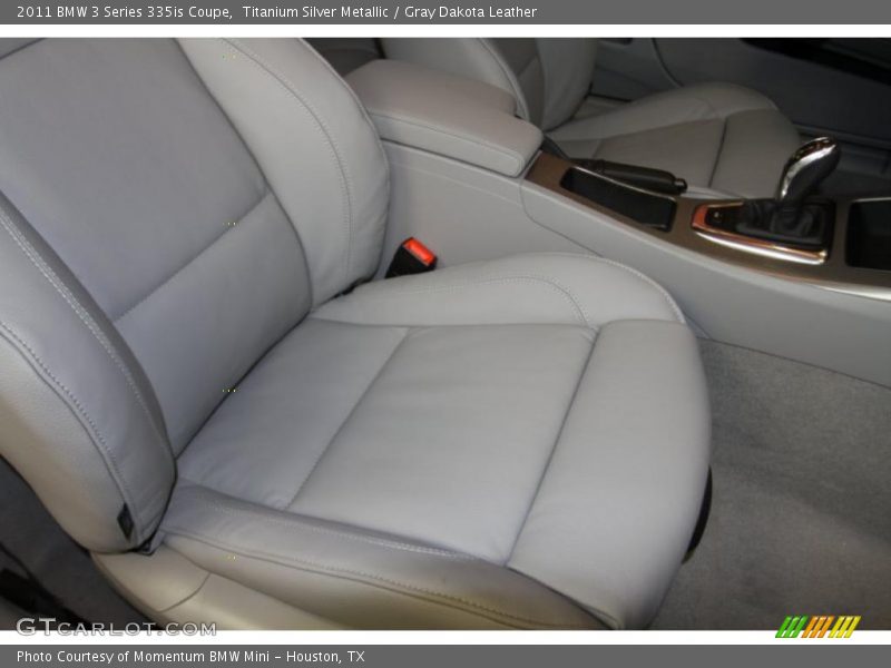  2011 3 Series 335is Coupe Gray Dakota Leather Interior