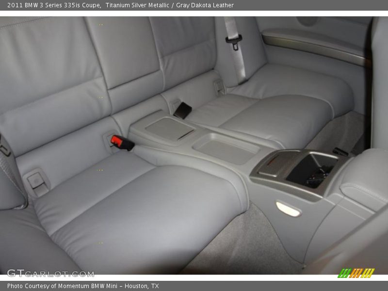  2011 3 Series 335is Coupe Gray Dakota Leather Interior