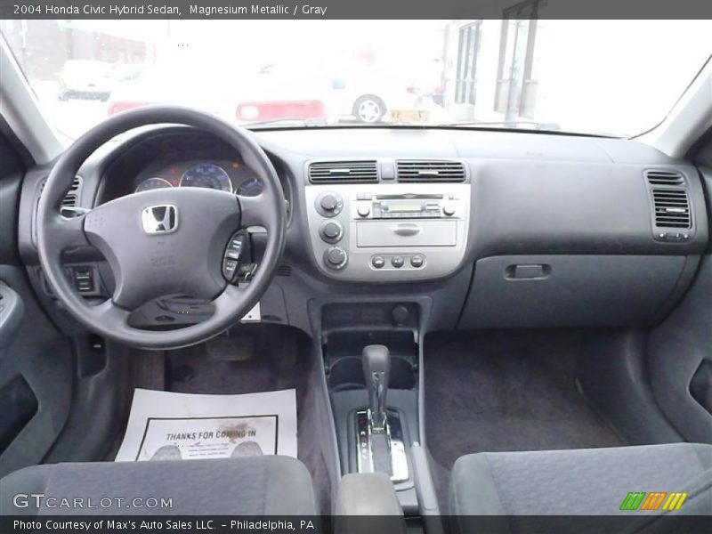 Dashboard of 2004 Civic Hybrid Sedan
