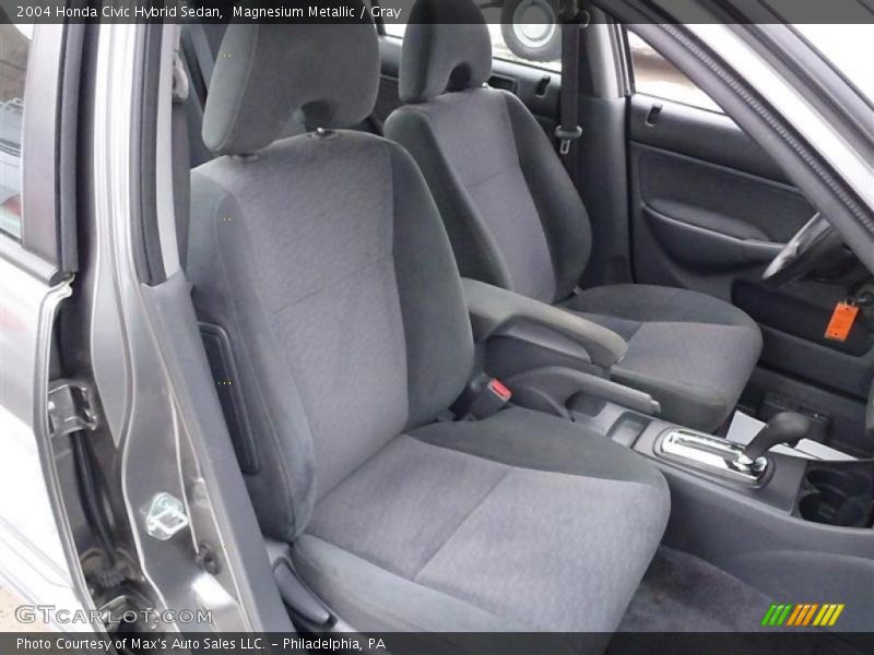  2004 Civic Hybrid Sedan Gray Interior