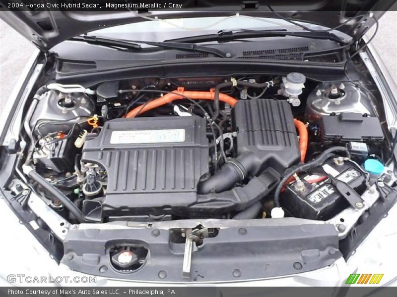  2004 Civic Hybrid Sedan Engine - 1.3L SOHC 8V i-VTEC 4 Cylinder IMA Gasoline/Electric Hybrid