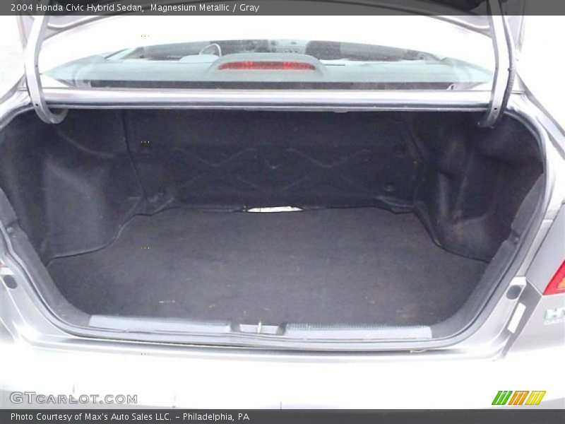 Magnesium Metallic / Gray 2004 Honda Civic Hybrid Sedan