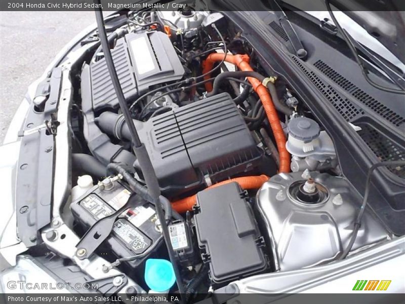  2004 Civic Hybrid Sedan Engine - 1.3L SOHC 8V i-VTEC 4 Cylinder IMA Gasoline/Electric Hybrid