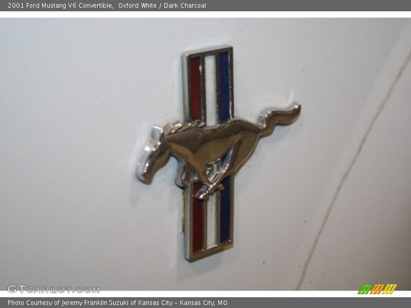  2001 Mustang V6 Convertible Logo