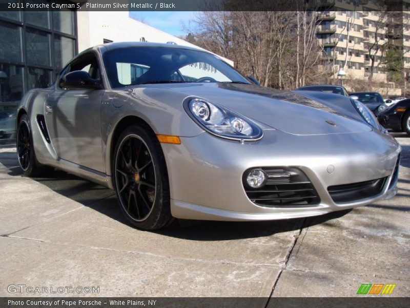 Front 3/4 View of 2011 Cayman S