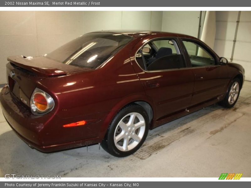 Merlot Red Metallic / Frost 2002 Nissan Maxima SE