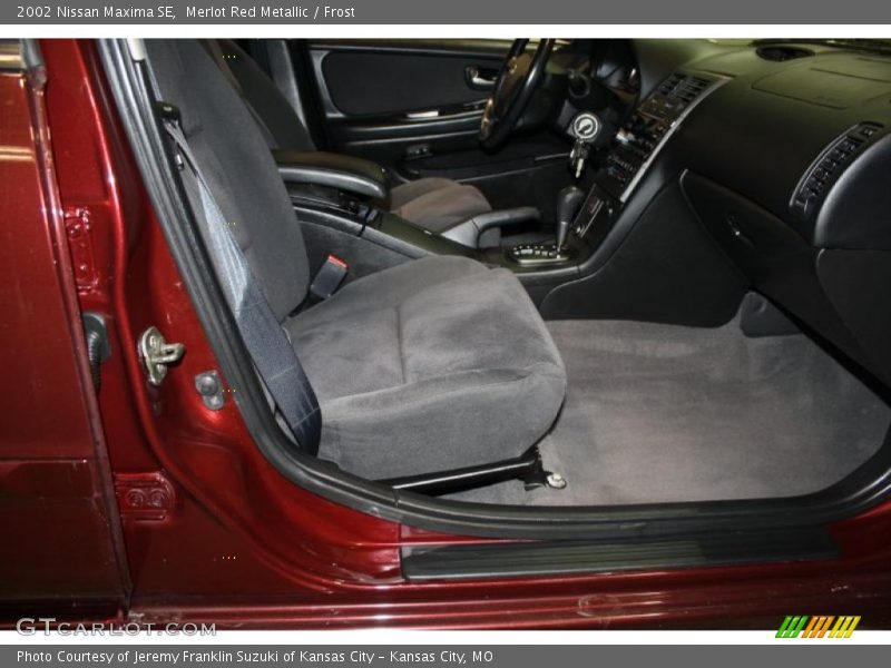 Merlot Red Metallic / Frost 2002 Nissan Maxima SE