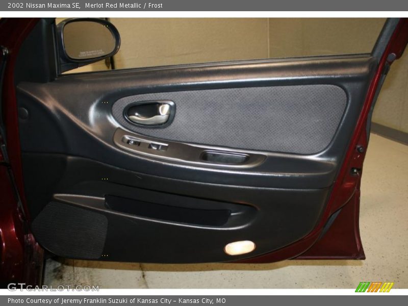 Merlot Red Metallic / Frost 2002 Nissan Maxima SE