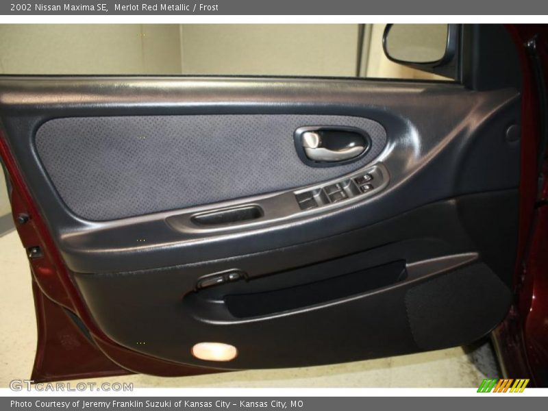Merlot Red Metallic / Frost 2002 Nissan Maxima SE