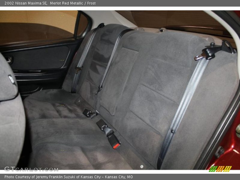 Merlot Red Metallic / Frost 2002 Nissan Maxima SE