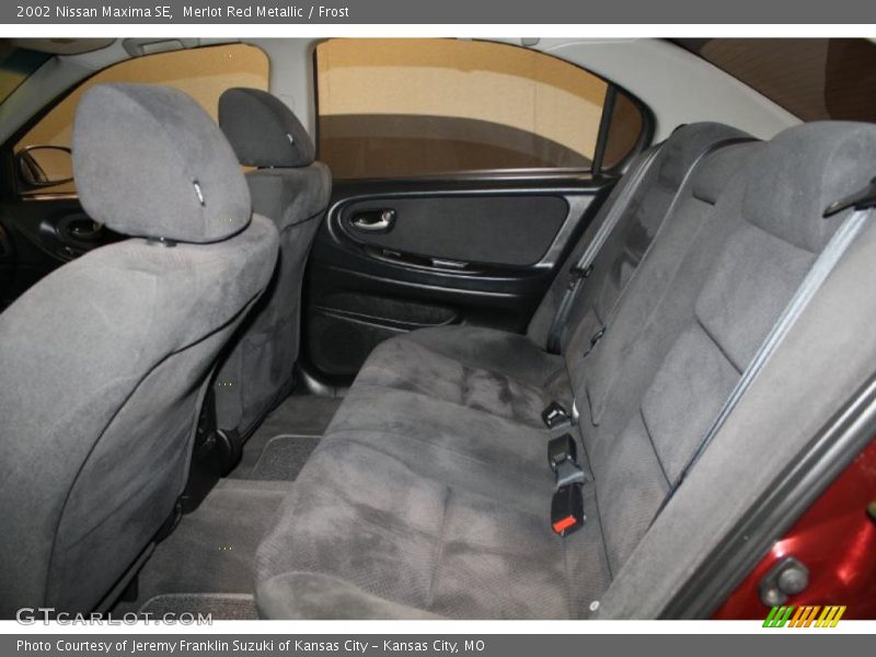 Merlot Red Metallic / Frost 2002 Nissan Maxima SE