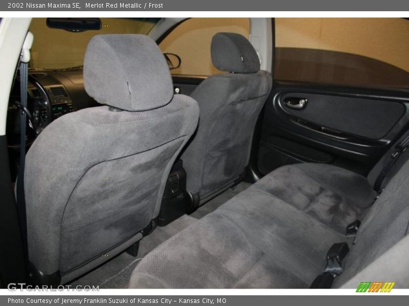 Merlot Red Metallic / Frost 2002 Nissan Maxima SE