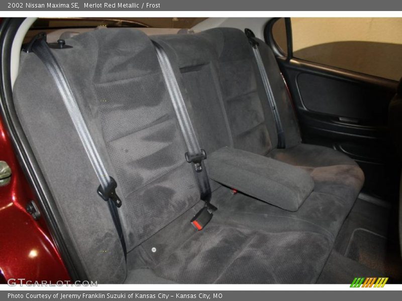 Merlot Red Metallic / Frost 2002 Nissan Maxima SE