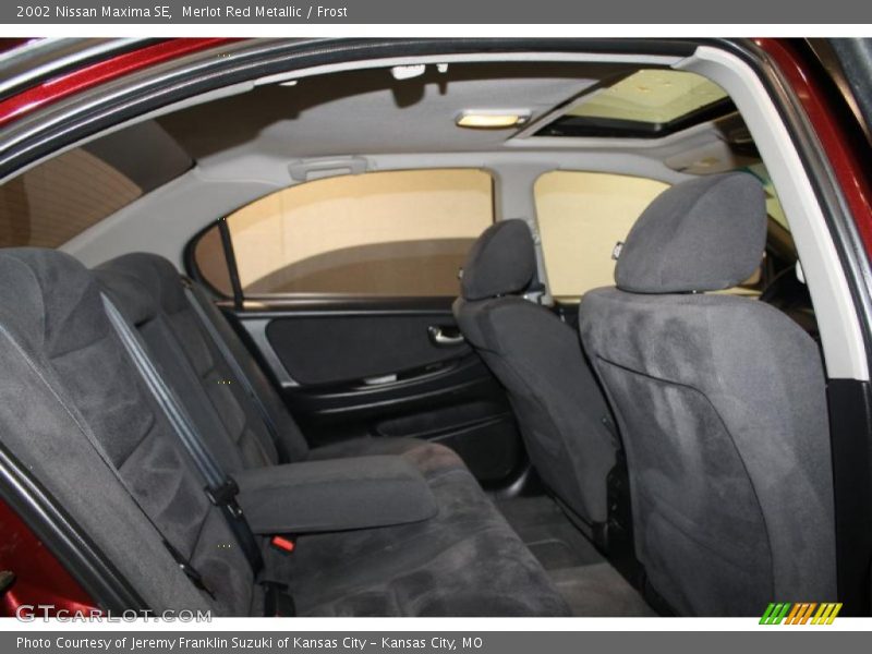 Merlot Red Metallic / Frost 2002 Nissan Maxima SE