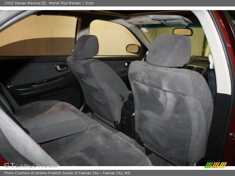 Merlot Red Metallic / Frost 2002 Nissan Maxima SE