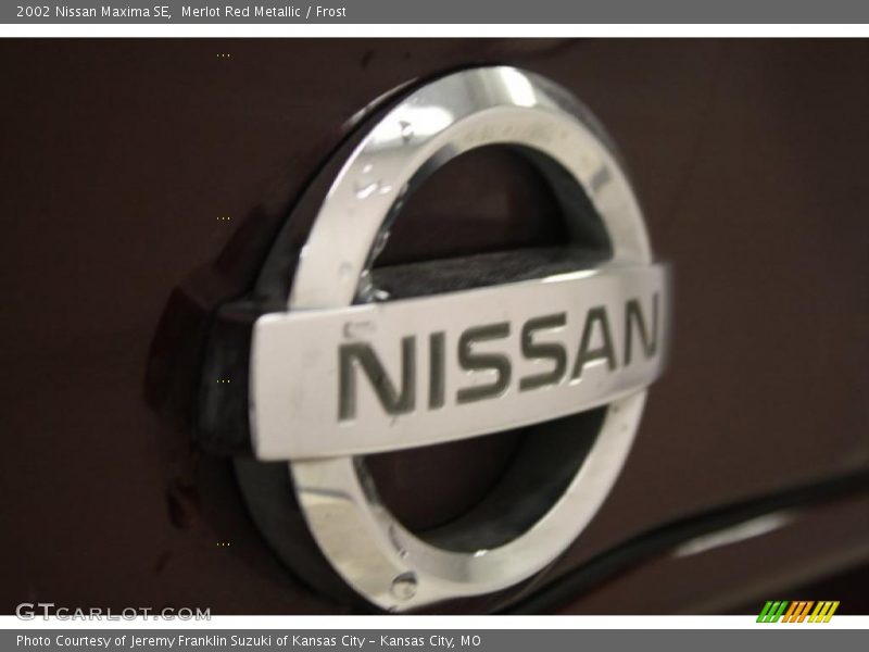 Merlot Red Metallic / Frost 2002 Nissan Maxima SE