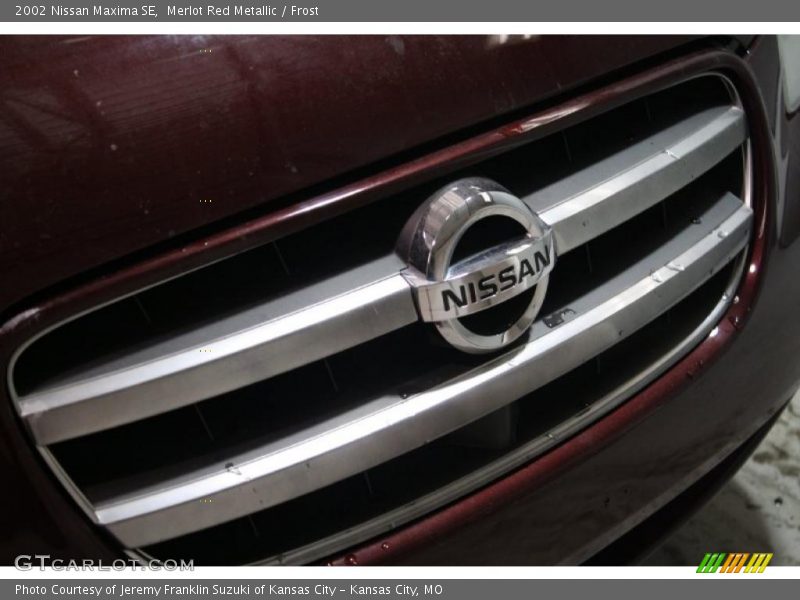 Merlot Red Metallic / Frost 2002 Nissan Maxima SE