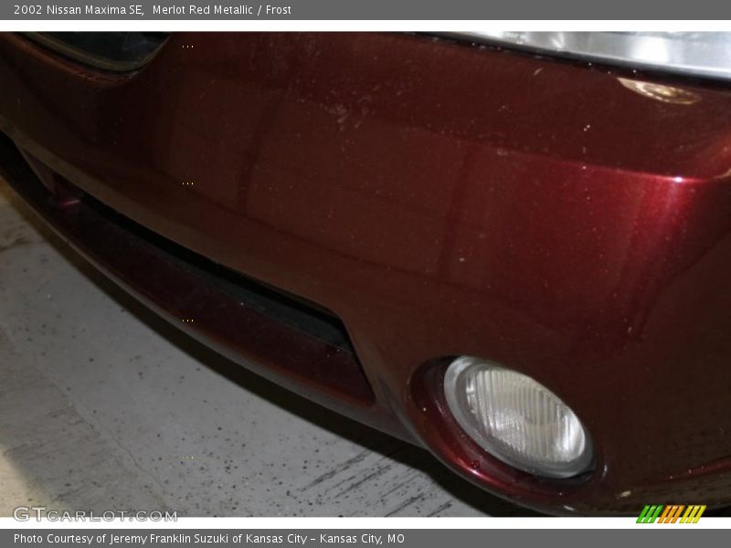 Merlot Red Metallic / Frost 2002 Nissan Maxima SE
