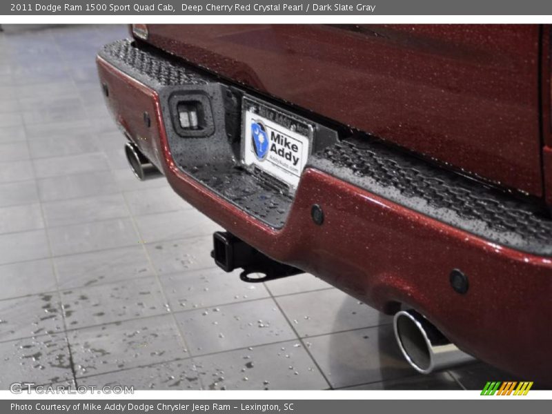 Deep Cherry Red Crystal Pearl / Dark Slate Gray 2011 Dodge Ram 1500 Sport Quad Cab