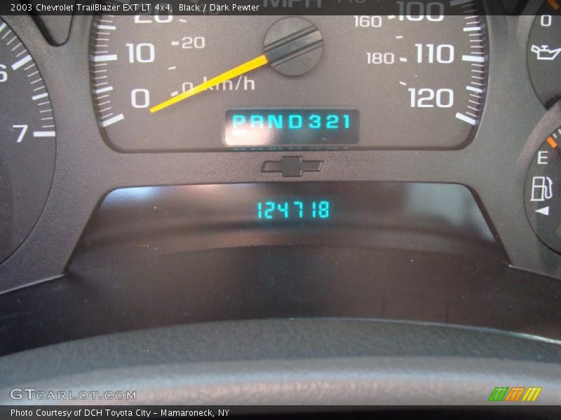 Black / Dark Pewter 2003 Chevrolet TrailBlazer EXT LT 4x4
