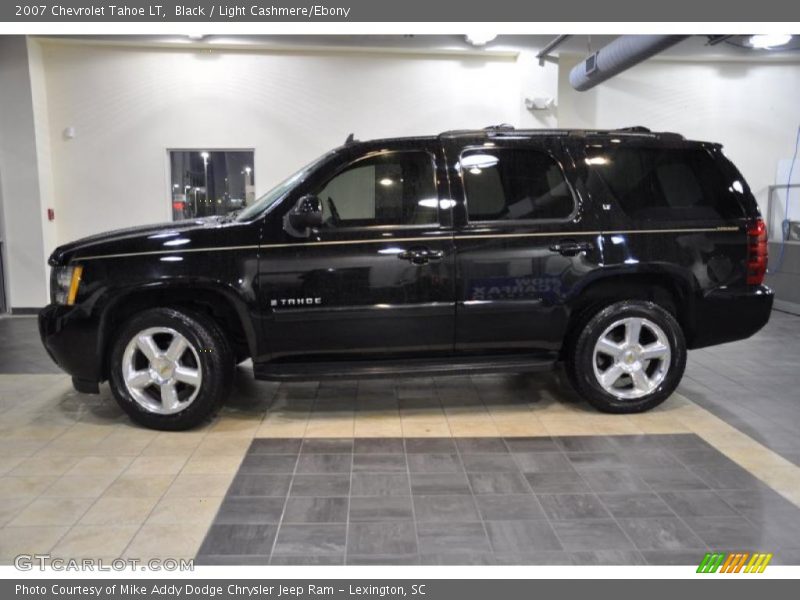 Black / Light Cashmere/Ebony 2007 Chevrolet Tahoe LT