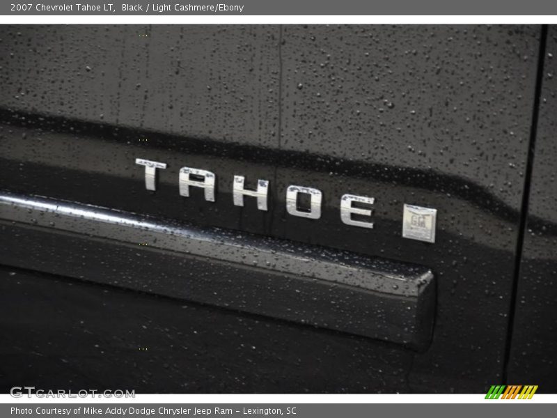 Black / Light Cashmere/Ebony 2007 Chevrolet Tahoe LT
