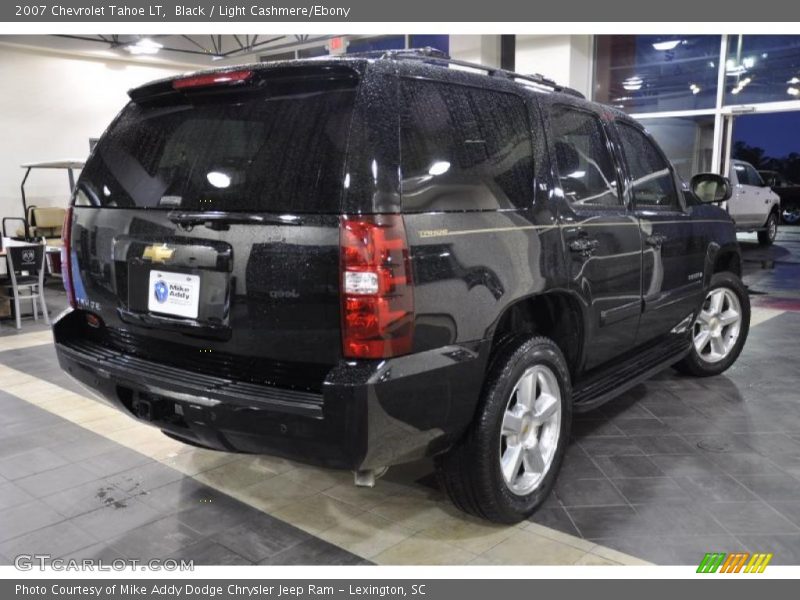 Black / Light Cashmere/Ebony 2007 Chevrolet Tahoe LT