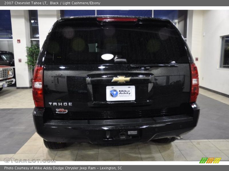 Black / Light Cashmere/Ebony 2007 Chevrolet Tahoe LT