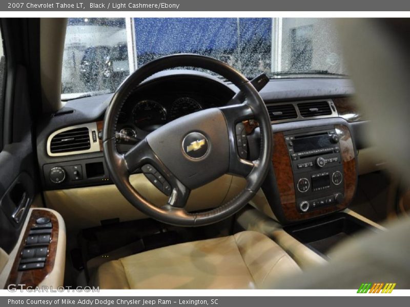 Black / Light Cashmere/Ebony 2007 Chevrolet Tahoe LT