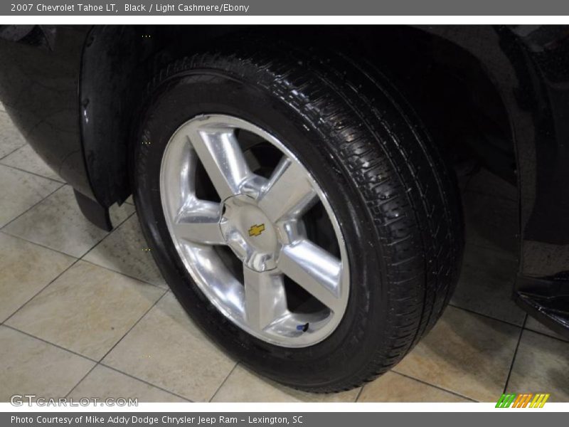 Black / Light Cashmere/Ebony 2007 Chevrolet Tahoe LT