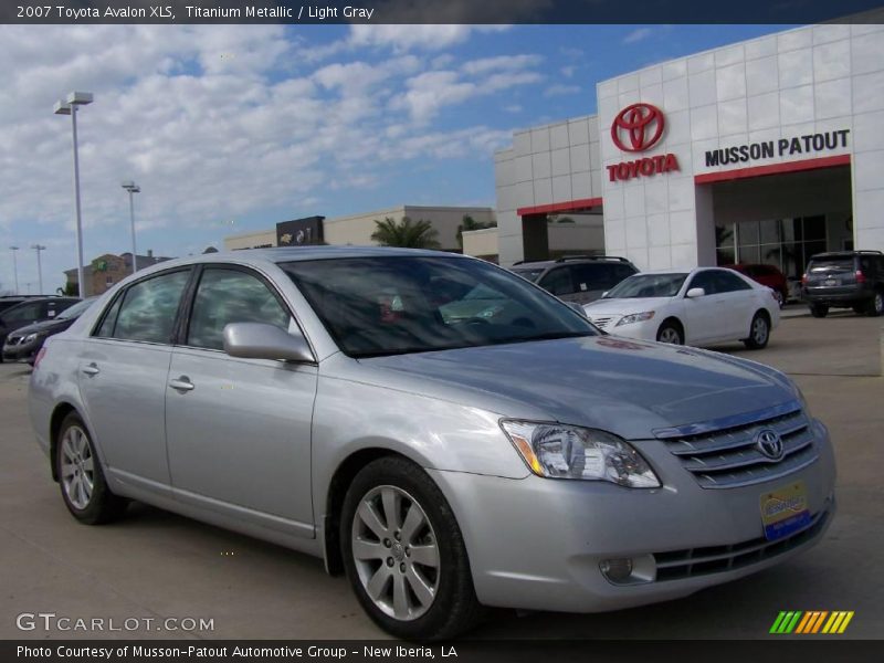 Titanium Metallic / Light Gray 2007 Toyota Avalon XLS