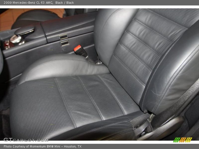 Black / Black 2009 Mercedes-Benz CL 63 AMG